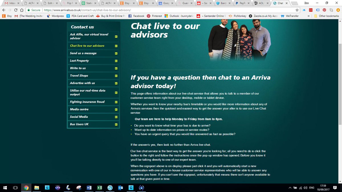 wedinviteco's tweet photo. @arrivaessex There is no live chat button on the website, to start a chat? I sent an email message last monday and still no answer?? https://t.co/2nWifYsIip
