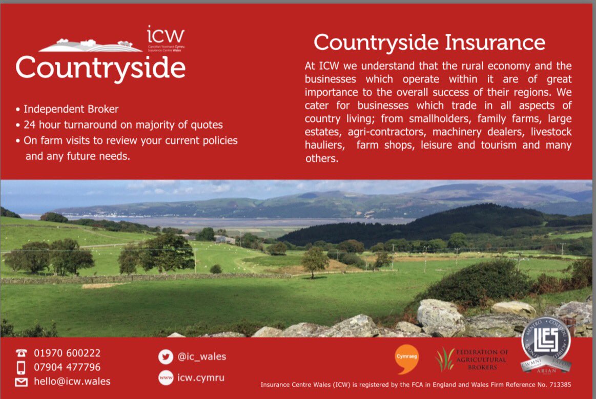 New advert ready to promote our #agricultural #insurance offering ready for autumn and winter 17-18. Get in touch!