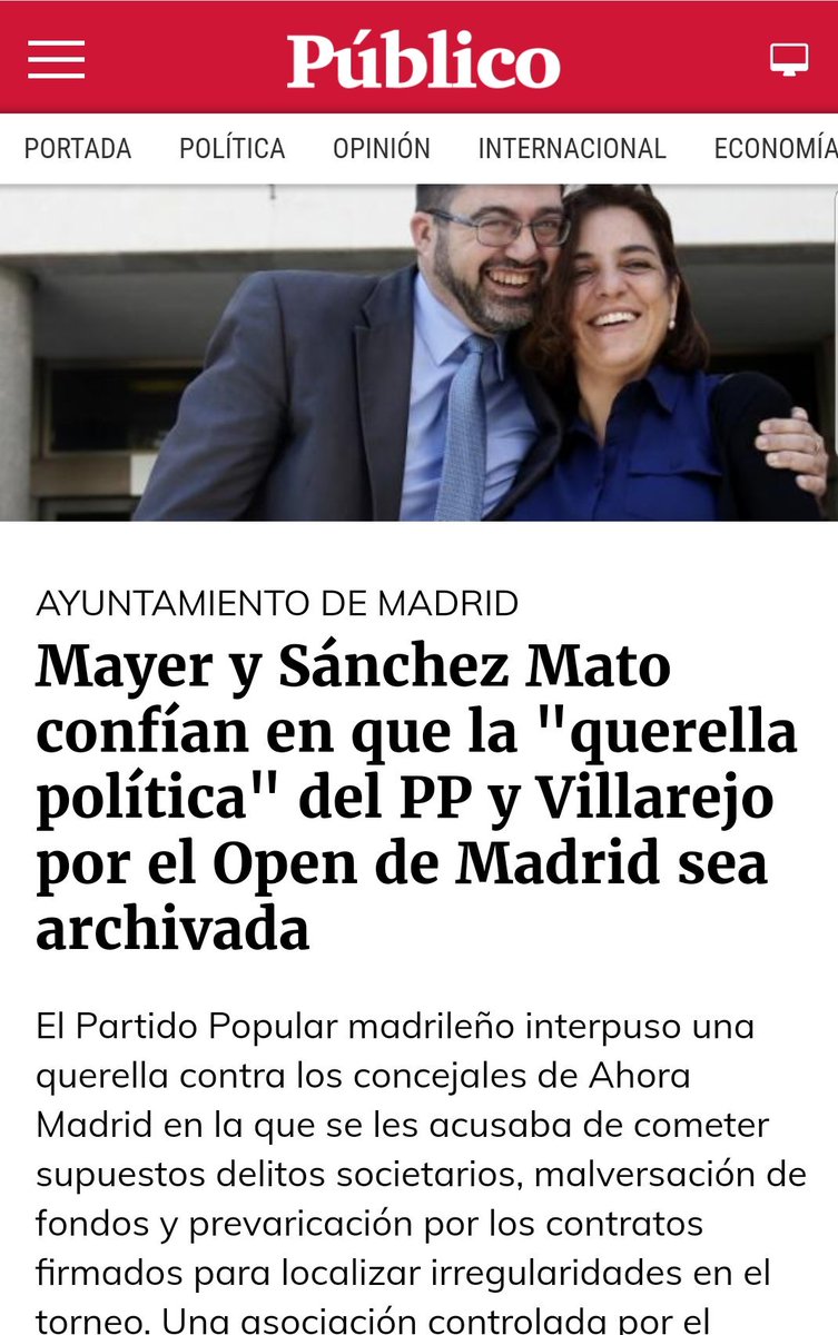 PilarHLuc's tweet photo. Un juez imparcial habría desestimado la querella. Los corruPPtos deben estar en prisión no usando la Justicia a su antojo #QuerellasdeHumo https://t.co/jbz7YDxzV0