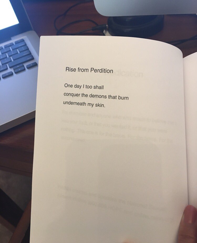 growintowings's tweet photo. Unconquered by @BDevinePoetry
I thoroughly enjoyed reading through every page, and it was...
#bdevine #devinepoetry #unconquered https://t.co/myX2cjsmoh