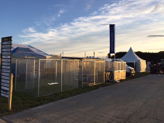Slaneyside's tweet image. Getting ready for tomorrow at #ploughing17.  Come by and say hi, we're at Stand Number 77.