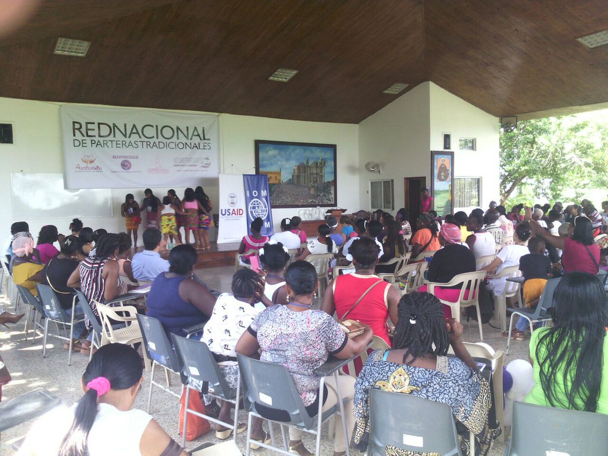 Con danzas indígenas comenzó nuestro Primer Seminario de Partería Tradicional #vocesdelapartería en el marco de nuestro 8 Encuentro Nal.