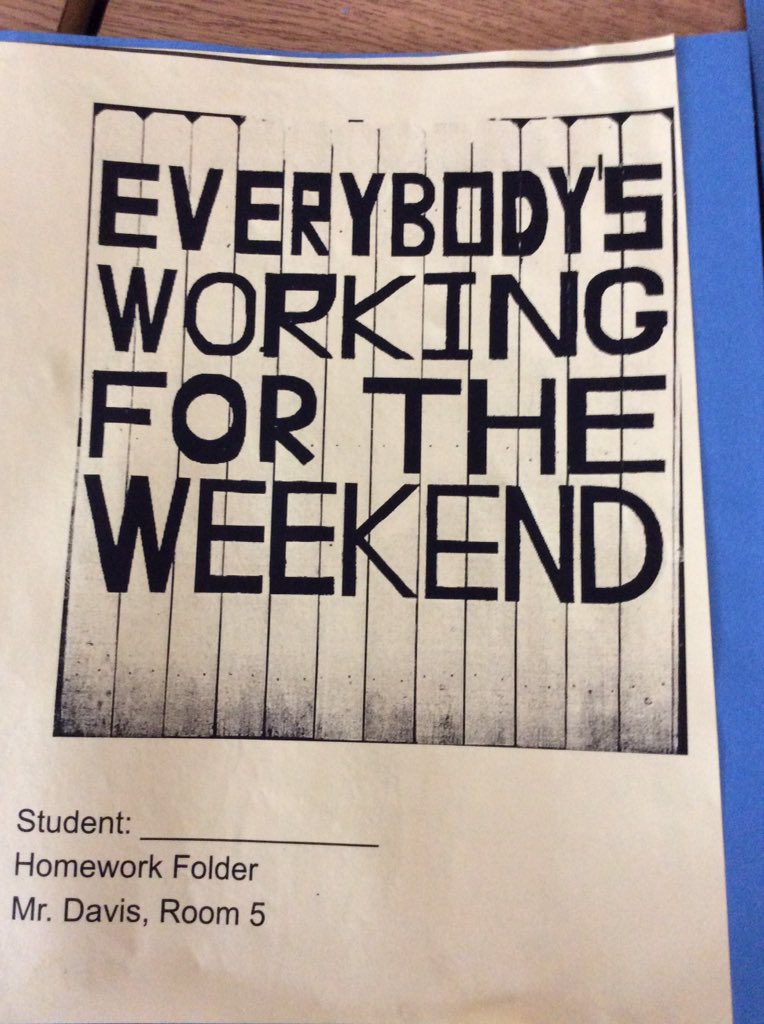 DavisRoom5's tweet photo. Starting homework in room 5 #StewTweet #sh #GetOnOurLevel  🤓🤓 https://t.co/76N0zuhsrt