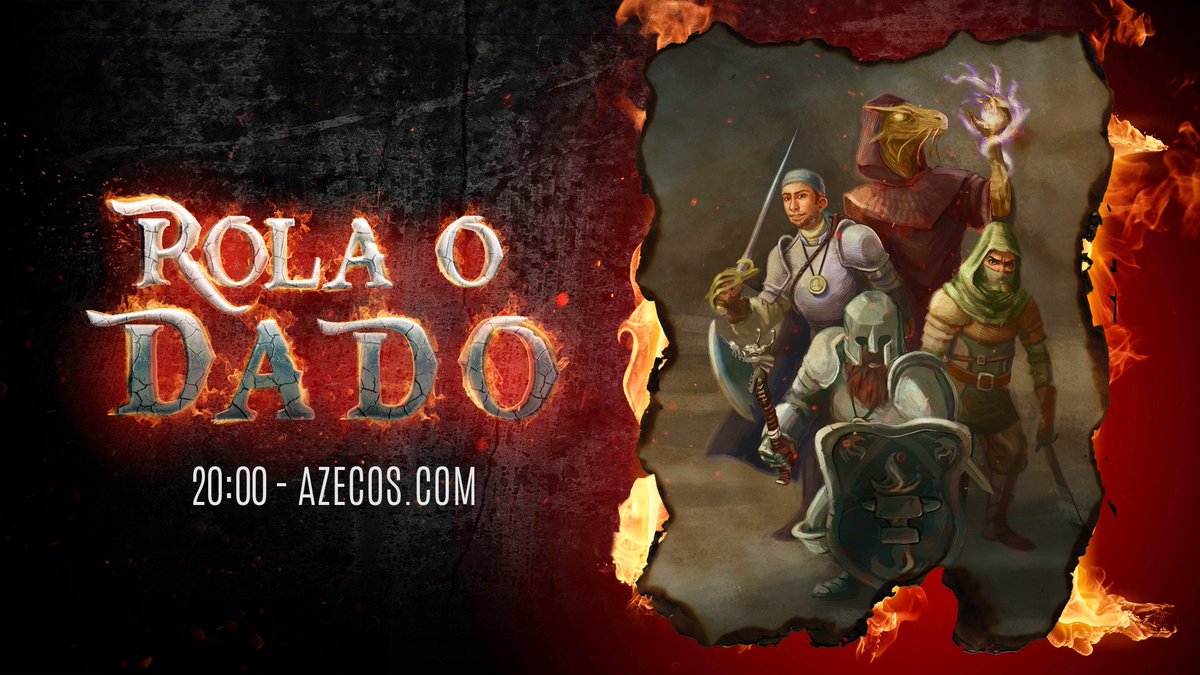 azecos's tweet photo. Rola o Dado ao vivo hoje 20h! https://t.co/StBD4ihXM5