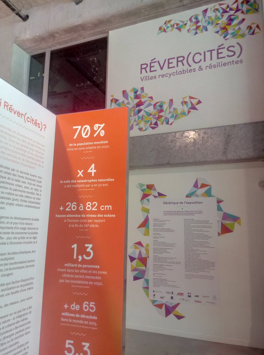 VirginieVrg's tweet photo. @Bouygues_Immo Exposition Rêver(cités) ou comment les villes peuvent devenir résilientes et réversibles https://t.co/9AejnBo4sd