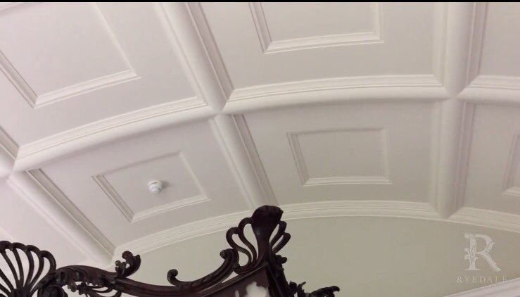 RyedaleP's tweet photo. Sneak preview something we'll be posting soon #fibrousplaster #barrelceiling #interiordesign https://t.co/iyM1k3bbLF