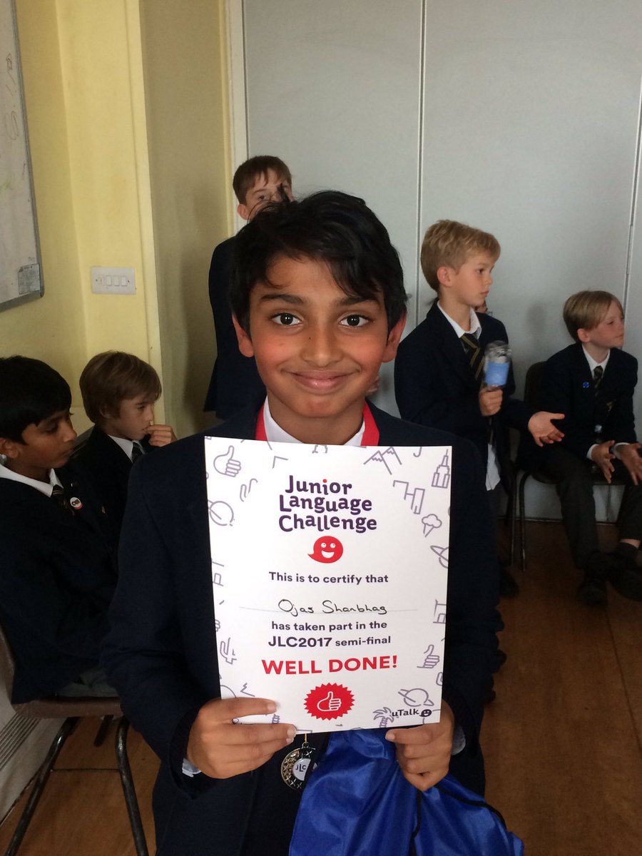 MonBoysPrep's tweet photo. Well done to Ojas being placed in top 3 in the #JuniorLanguageChallenge semi-final earning a place in national grand final @uTalk https://t.co/7mr2ZBScyU