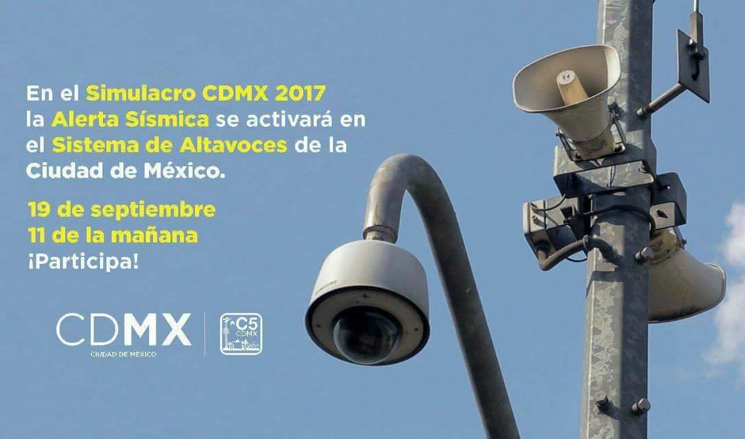 El dia de mañana se realizara un "Simulacro" toma precauciones ya que se aplicara en toda la CDMX