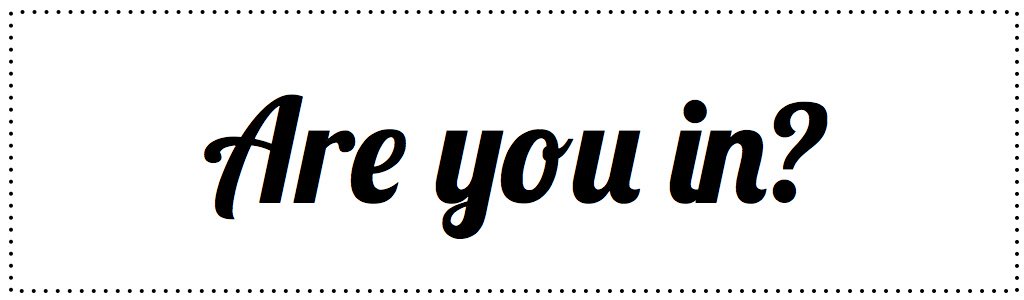 Festival of angels is back! Let's make it bigger and better than EVER! You all in??? X