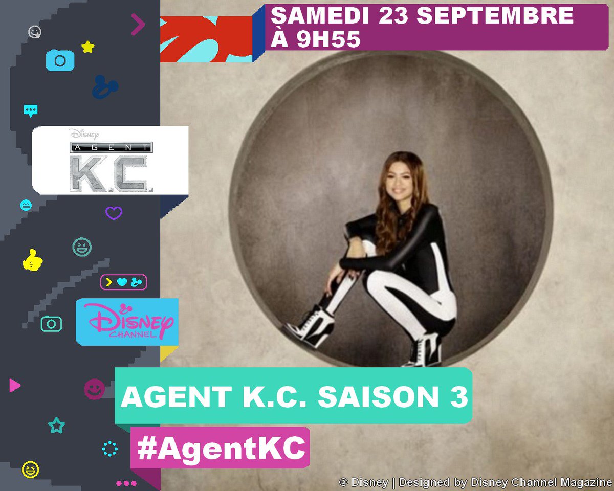 DCMagOff's tweet photo. La 3ème saison de #AgentKC arrive à partir de ce SAM 23/09 à 9h55 sur @DisneyChannelFR avec un EP spécial d'1H & @chinamcclain en Guest Star https://t.co/fyU2oA4m28