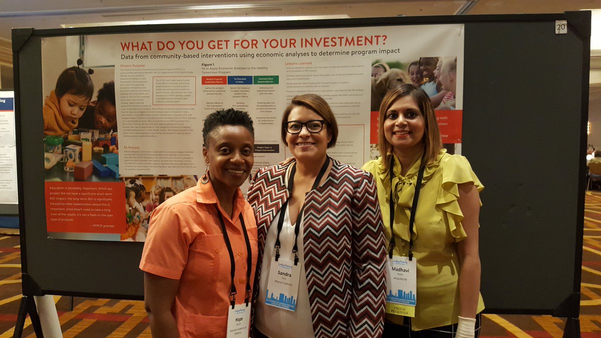 HopeABarrett's tweet photo. Talking about #HTPCP work with colleagues at CityMatCH #ROIPoster https://t.co/7Sra75qtNz