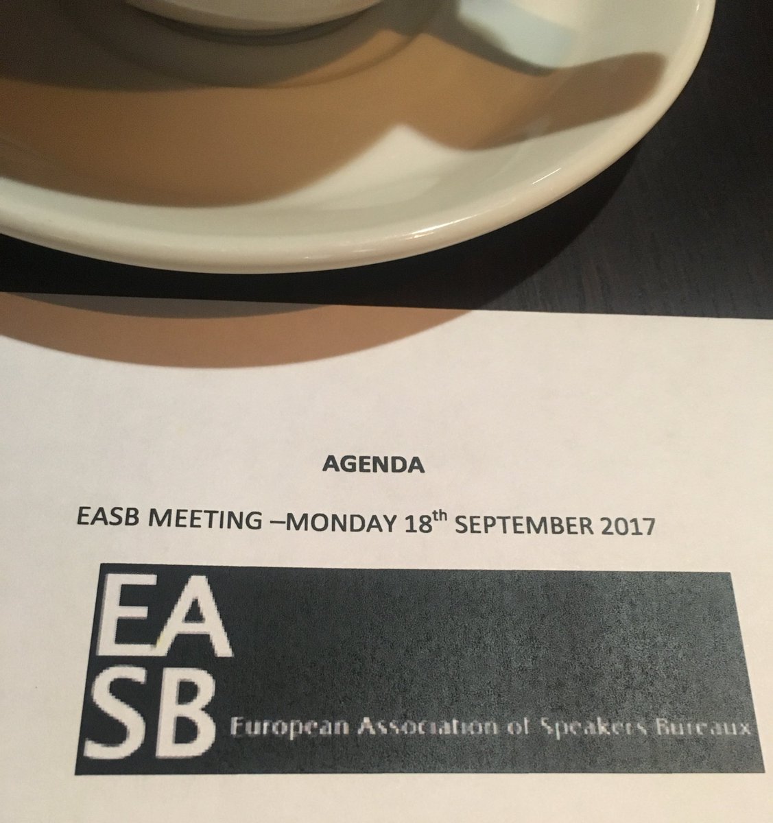 ivanabanades's tweet photo. Representing @ThinkingHeads at the #Easb meeting in #London https://t.co/abVGJ0oEhT