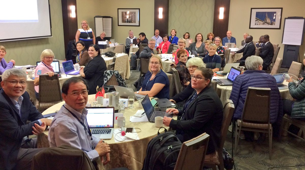 18 countries represented here at this past weekend's General Assembly of Members for <a href="/OfficialIFBLS/">IFBLS</a>! #wow #worldconversations 😱