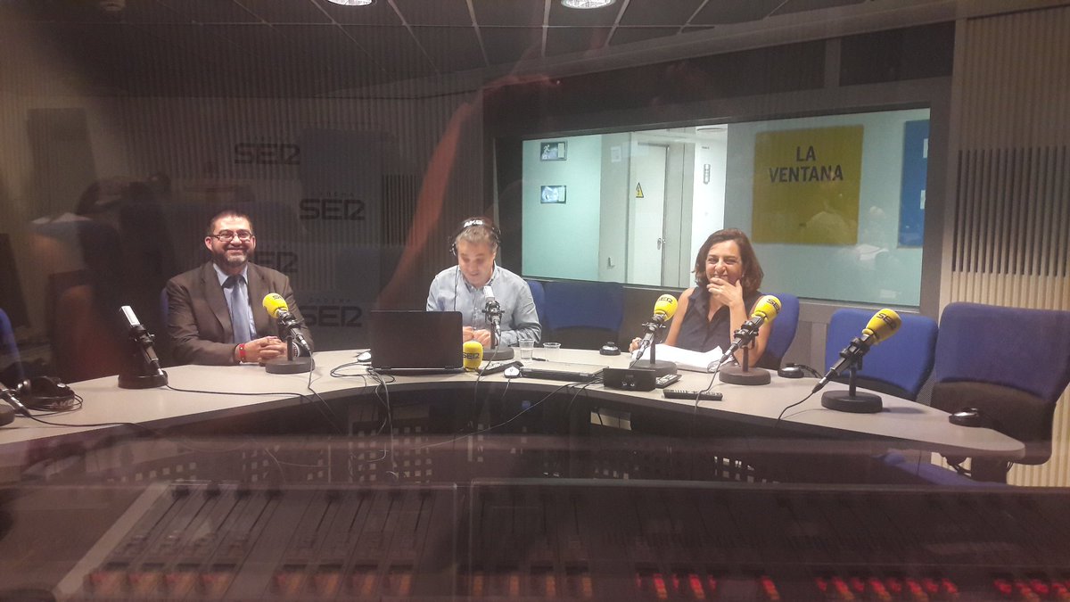 AhoraMadrid's tweet photo. "Estamos contentos de haber aclarado a la jueza que actuamos con total respeto a la ley y los procedimientos" @carlossmato y @CeliaMayerD https://t.co/CDdHUSwtAE