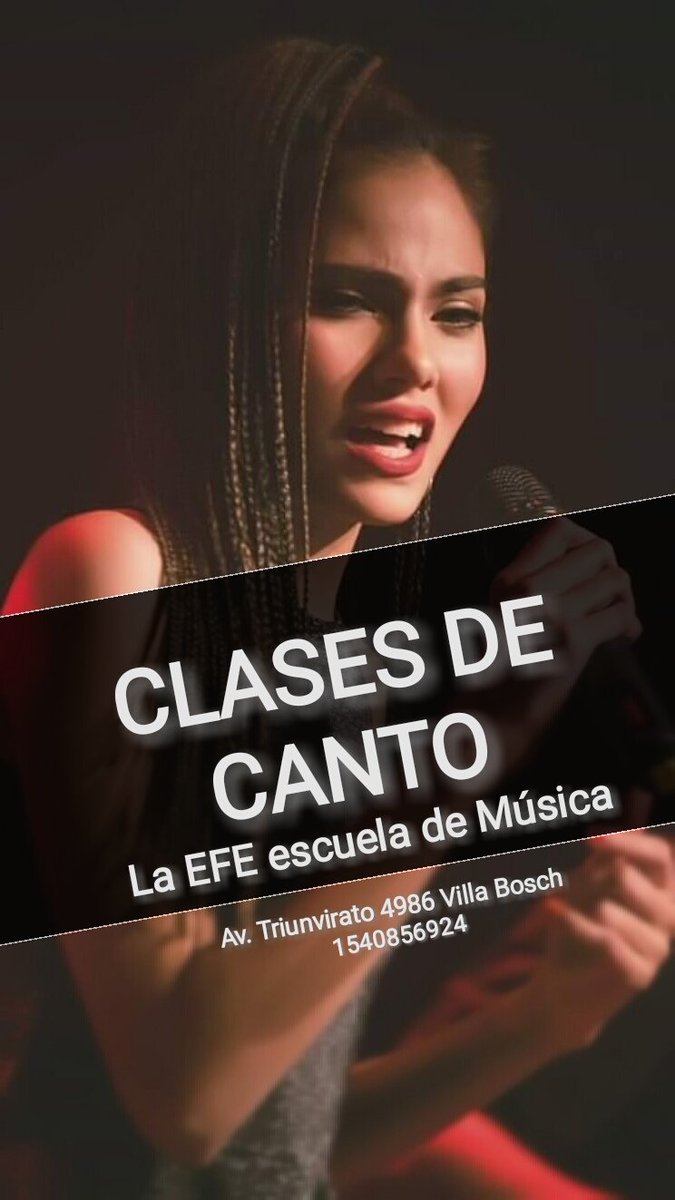 Animate a cantar!
Clases para TODAS las edades y niveles!! 
Respiración, vocalización, interpretación, armonía, repertorio y mucho más!!