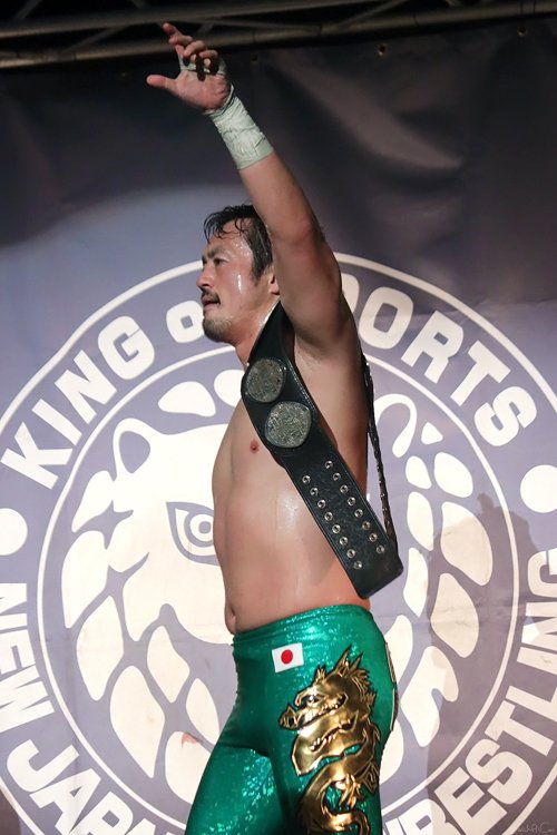 tokiMN_on's tweet image. 2017/9/16 DESTRUCTION in 広島
田口隆祐選手
ウイスキー攻撃されたときは下半期で一番ぎゃーと叫びました…!! 本当に防衛よかった…!!😭✨
#FUNKYFUTURE #タグチジャパン #njpw #njdest