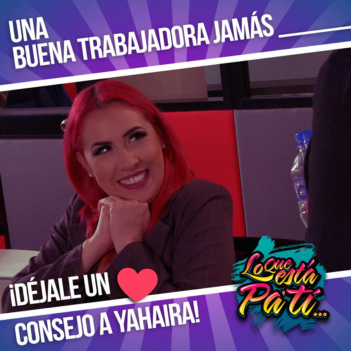 LoQueEstaPaTi's tweet photo. #Yahaira está estrenando nuevo 🐪 ¿Qué consejo le dejarías para esta nueva etapa? 😉 https://t.co/7WhL2vmogO