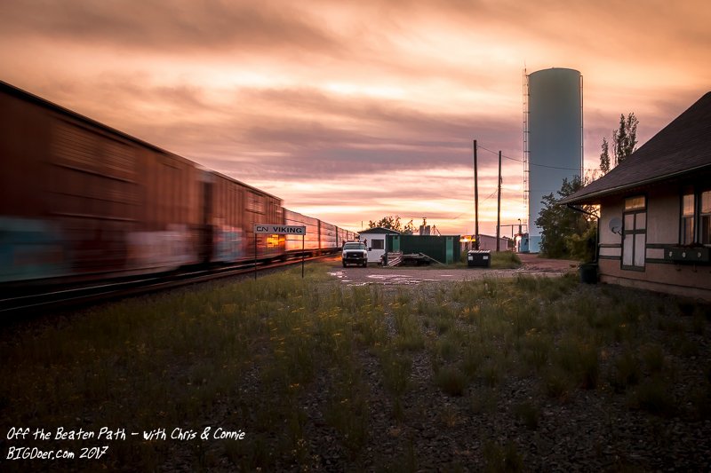 ChrisBIGDoer's tweet photo. The Trains Here, Do They Fly: a weekend in Viking #Alberta https://t.co/SAfczlxM9L by @ChrisBIGDoer #Train #Abandoned @CNRailway https://t.co/zxgJRPGHAc