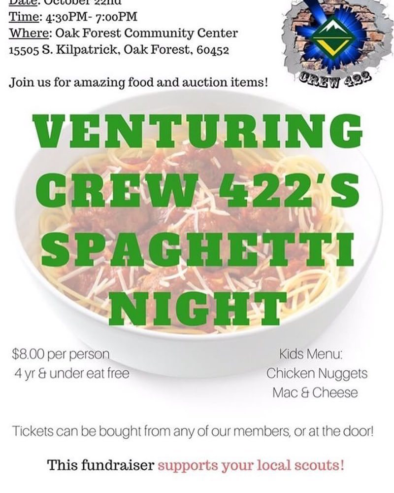 LivingOakForest's tweet photo. MANGIA! Don't miss Spaghetti Night with @vcrew422 on October 22 at the Community Center. Delicious pasta, fantasti… https://t.co/fVsmRREPR1 https://t.co/RWUOfzDMgK