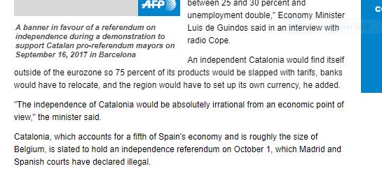 Eglantine99's tweet image. Wonder if they&apos;d like to do a trade deal with UK?  afp.com/en/news/2266/s… #Cexit #Brexit