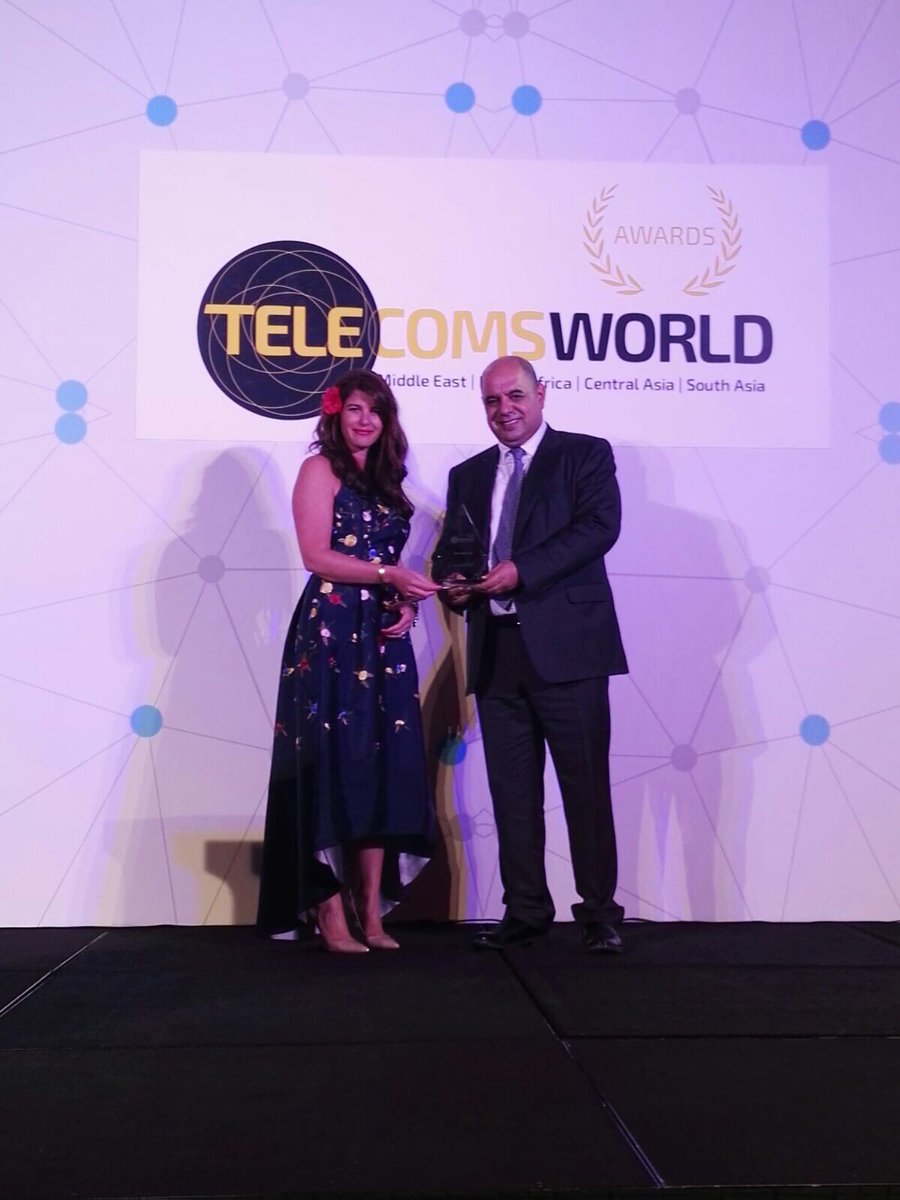 فخورون بحصول رئيسنا التنفيذي <a href="/ahmadalhanandeh/">Ahmad Hanandeh</a> على جائزة أفضل رئيس تنفيذي لعام ٢٠١٧ بحفل جوائز The Telecoms World Middle East في #دبي