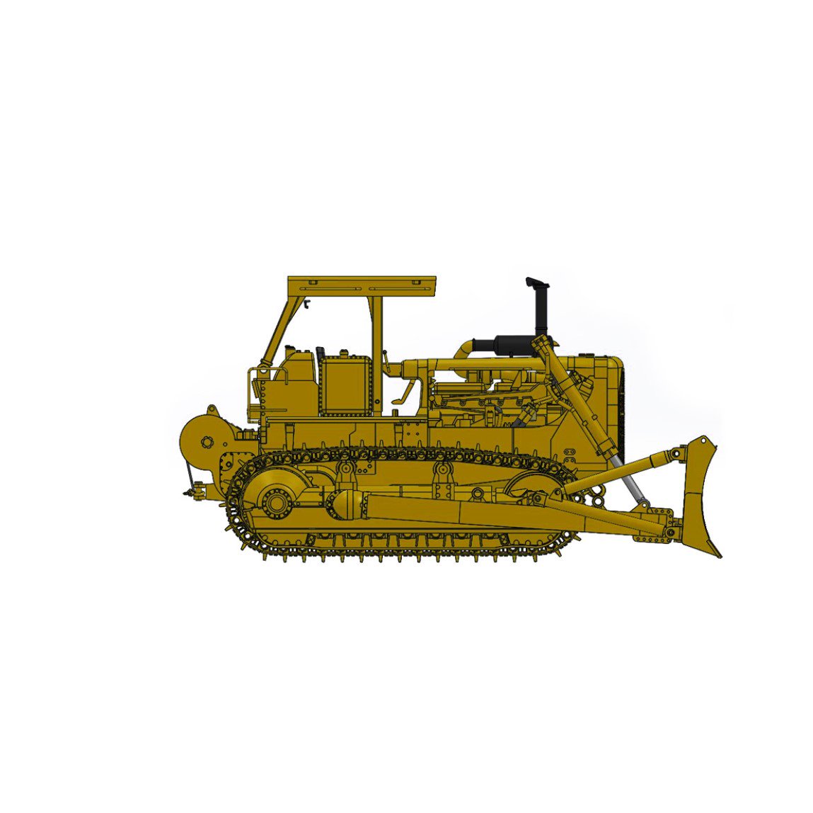 CCModelsINC's tweet photo. New Model Announcement: 1:48 scale die-cast Cat® D8K Track-Type Tractor in 3 configurations! #ClassicConstructionModels #Cat #D8K #Dozer https://t.co/9mPeKEIHUS