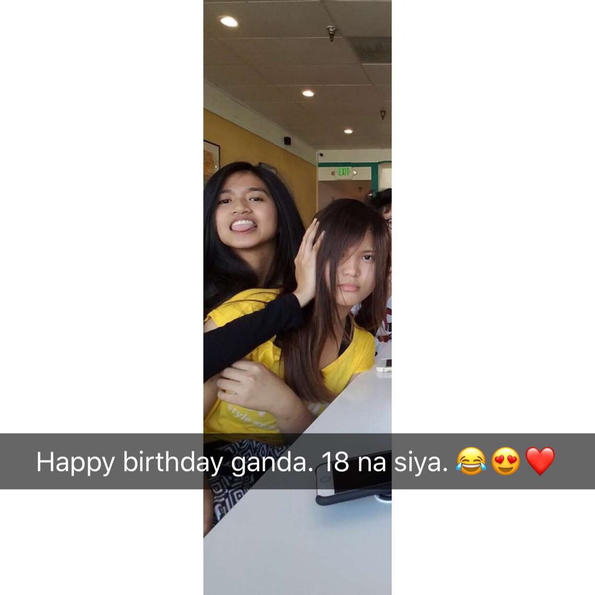 msdelphaaaaa_'s tweet photo. @irenexclarisse ipopost ko to everywhere. 😂 Love you. https://t.co/f5K7XsmnpH