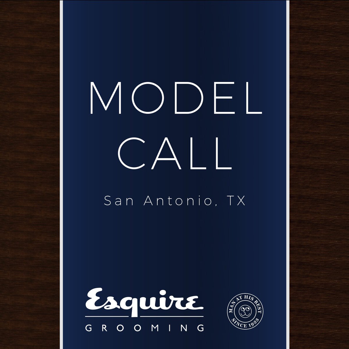 Esquire Grooming Model Call. Men 18+. Details can be found at bit.ly/2xsKuVZ #esquiregrooming #modelcall #malemodels