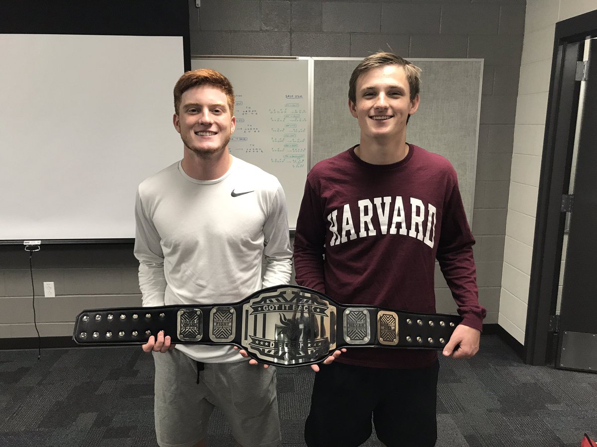 CoachSkinz's tweet photo. Congrats to the VFND Turnover Champs of the Week! #GiveMeTheBelt #DBlock #VFND https://t.co/yyX3VqS0Bc