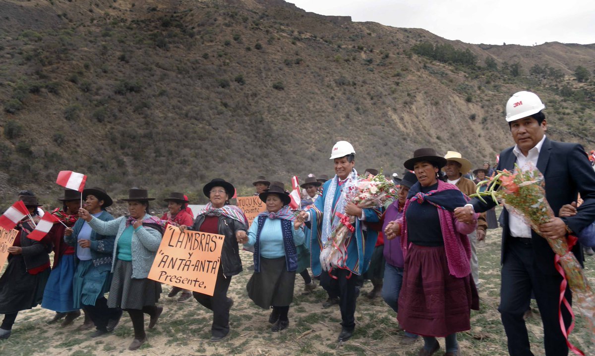 GoreAyacucho's tweet photo. Inicio de obra "Mejoramiento y ampliación del sistema de riego de los sectores de #Habaspampa, #Collpa y #Ccollota" #Huancasancos https://t.co/PlLpokuA9Y