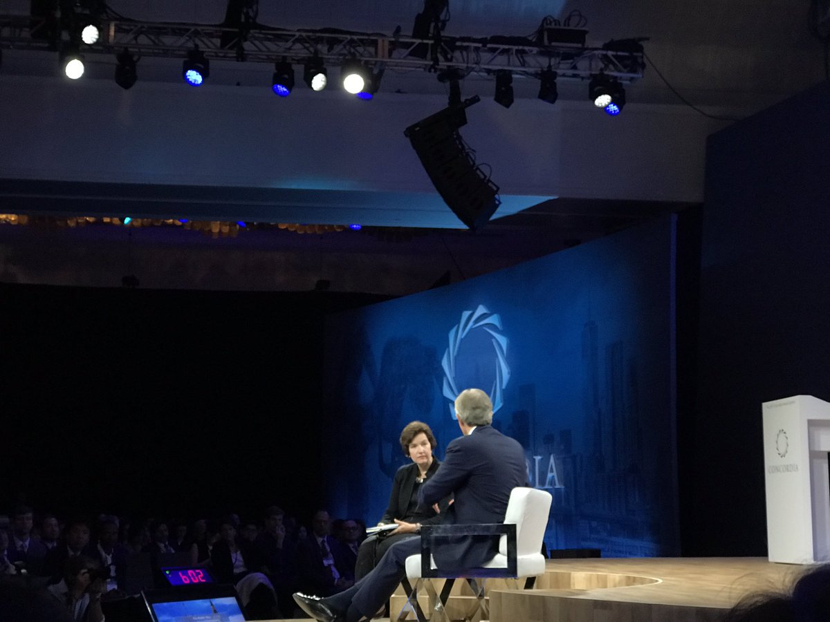 stabtakesnyc's tweet photo. The summit has been great so far! 4 more hours! 

pictured: a disscussion with former British PM, Tony Blair https://t.co/itkmexjmR2