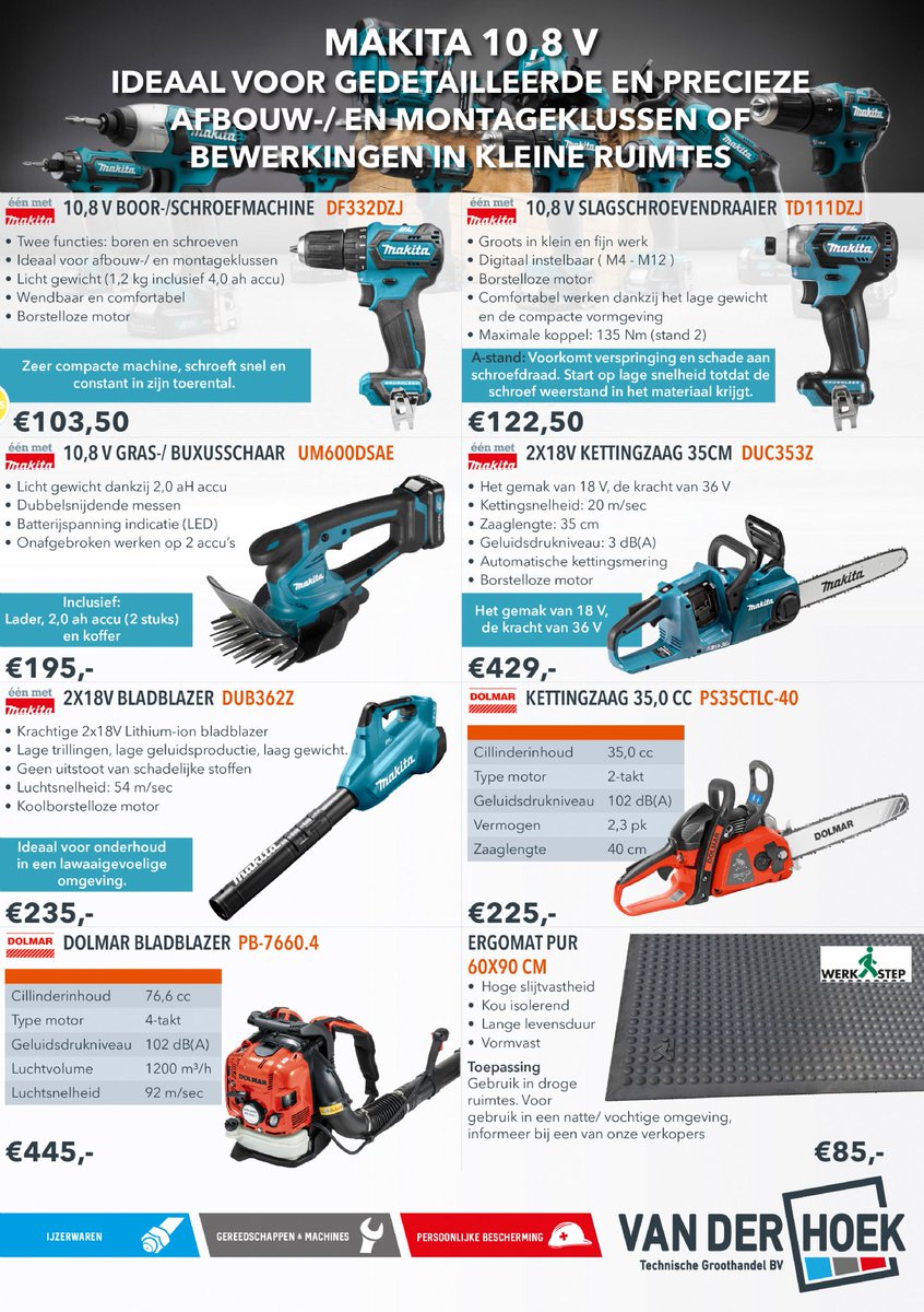VanderHoekBV's tweet photo. HOEKACTIES SEPTEMBER! Met o.a. de nieuwe #HAVEP kledinglijn en een grondkabel actieknaller! #Hoekacties #september https://t.co/L4P4058Ozs https://t.co/DTxhiIFJbb