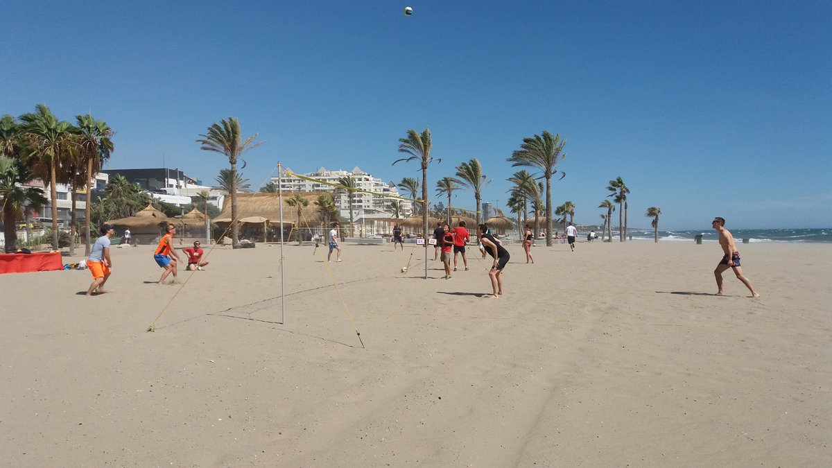 ConfStudio's tweet photo. Summer isn't over until we say it is! Our clients got to enjoy some outdoor activities and an unforgettable dinner by the beach in Marbella. https://t.co/5o9Cy8bYBS