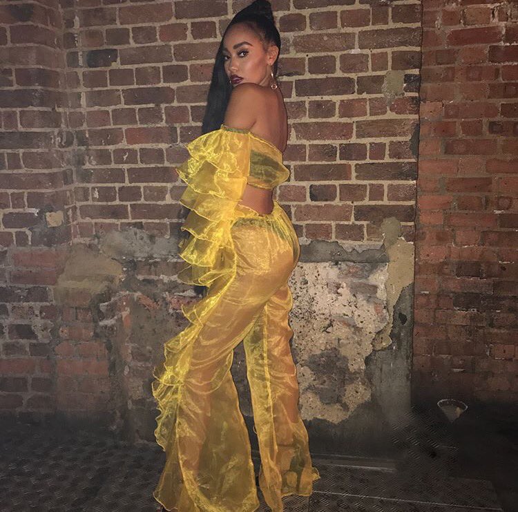 LittleMix's tweet photo. Obsessed.. 😍  #ReggaetonLentonRemixVideo Lx https://t.co/ucSS5SbUL3