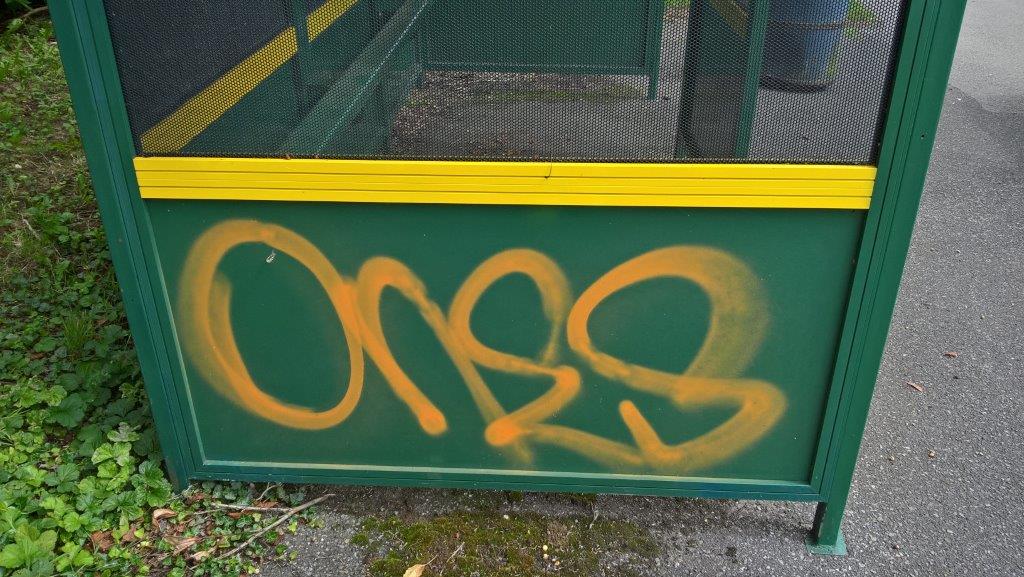 no1graffiti's tweet photo. Another successful graffiti removal from a bus shelter using our Sensitive Surface Graffiti remover! Buy it online: https://t.co/rKDb3OG88F https://t.co/aGowiN4lbD
