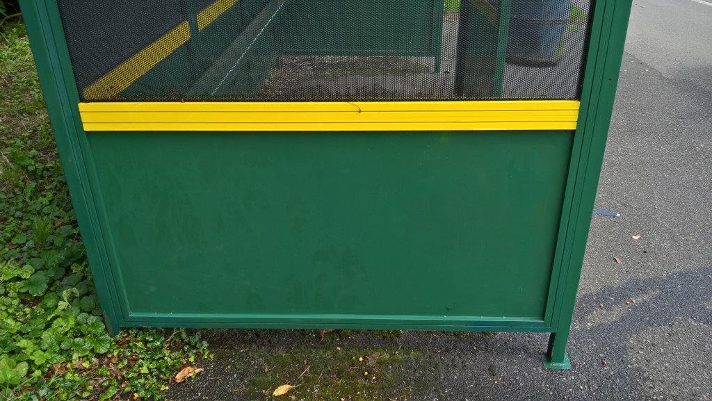 no1graffiti's tweet photo. Another successful graffiti removal from a bus shelter using our Sensitive Surface Graffiti remover! Buy it online: https://t.co/rKDb3OG88F https://t.co/aGowiN4lbD