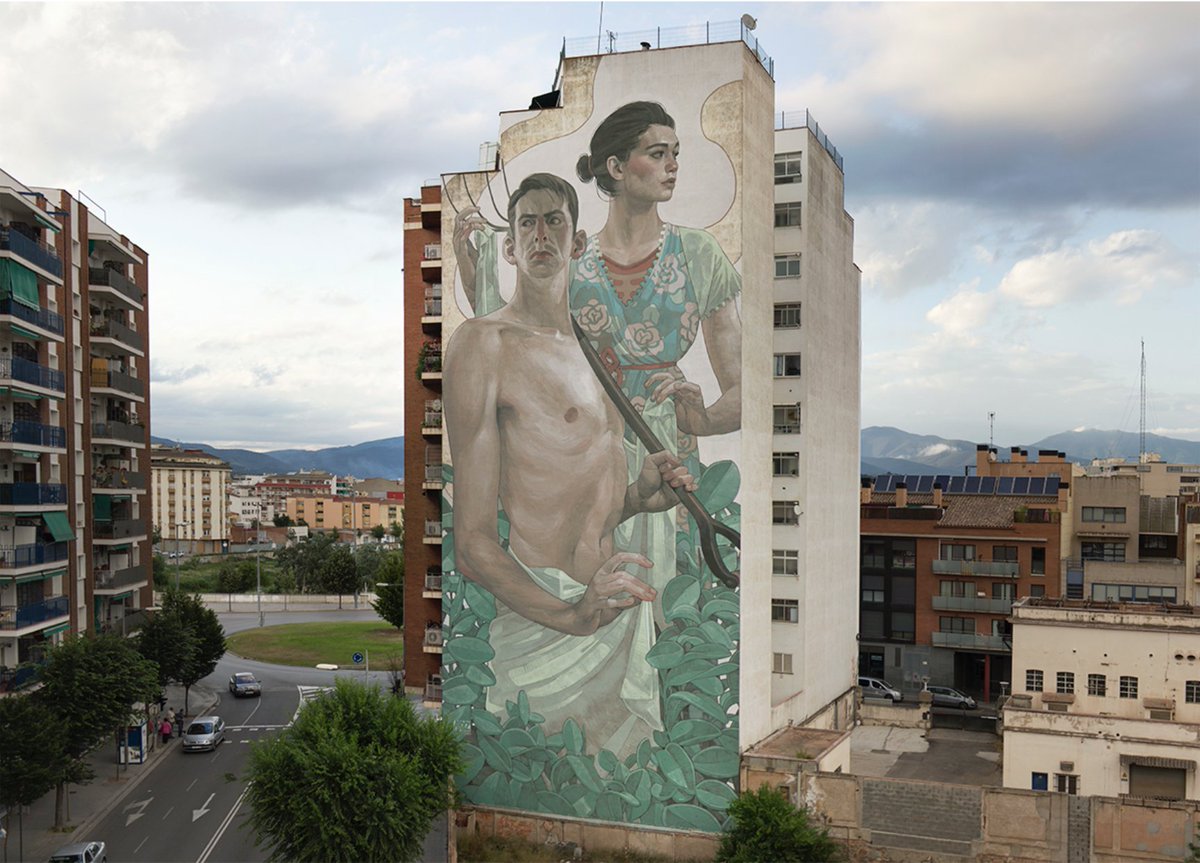 PasionEstepona's tweet photo. Take a walk along the areas that feature buildings with great quality and originality paintings Discover a new way to enjoy art #Estepona https://t.co/mqLExfxOnG