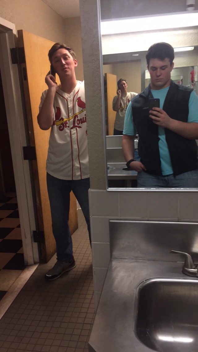 DannyWilliams74's tweet photo. Happy birthday to the best queen cover band co- lead singer out there and my best bud since 5th grade. @P_Simps11 https://t.co/AqBSYrcXce