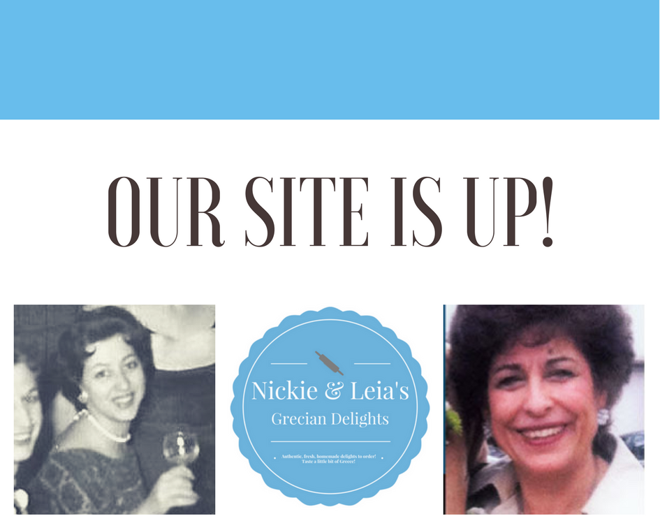 NLGreekDelights's tweet photo. Guess what guys? We finally have a website! https://t.co/SvJ2kjVyhX.
Check out our FB Page for the latest updates! #greekfood #online #etsy https://t.co/zEjVXNlqFz