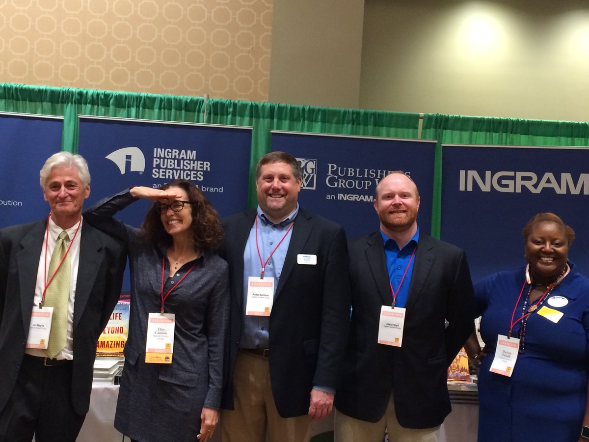 IngramContent's tweet photo. Our colleagues attended #SIBA17 last weekend. They enjoyed learning from others and speaking to booksellers! https://t.co/96XZ4ceudn