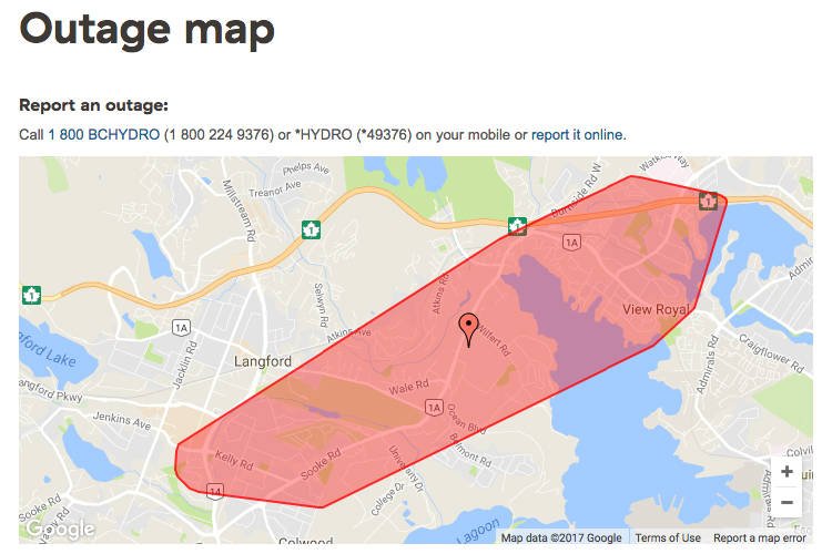 Thousands without power on the West Shore dlvr.it/PnrkNf #yyj https://t.co/FEKu2MyYYJ