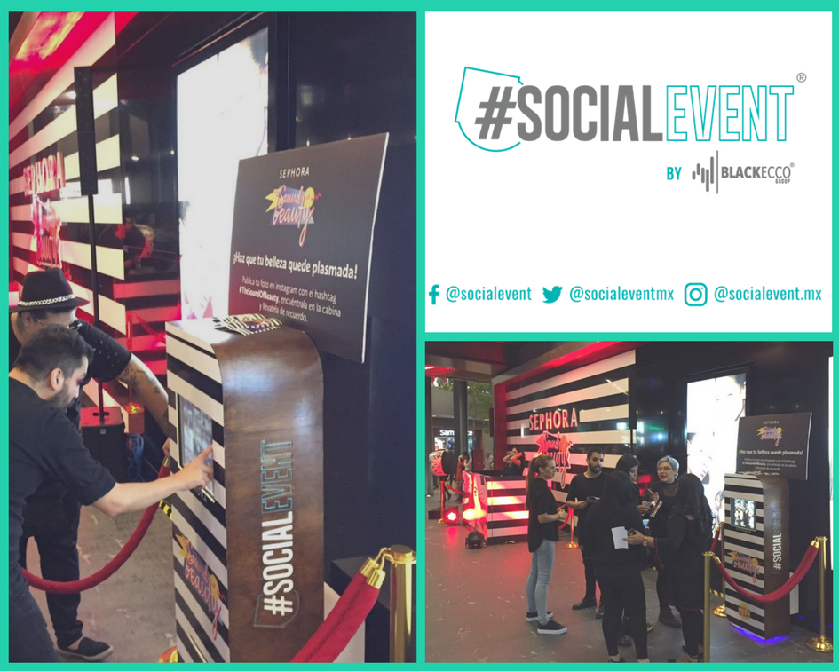 socialeventmx's tweet photo. Estuvimos con nuestros amigos de @SephoraMX en Querétaro para sumarnos al evento más grande de belleza con la experiencia de #Photobooth https://t.co/lzBzlM5GVH