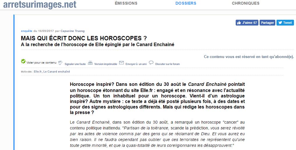 Yannick Sanchez (@yannicksanchez) on Twitter photo Haha <a href="/arretsurimages/">Arrêt sur images</a> copie l'oeildu20h sur les horoscopes, sujet que vous trouviez nul il y a un an <a href="/d_schneidermann/">Daniel Schneidermann</a> blog.francetvinfo.fr/oeil-20h/2017/… Haha <a href="/arretsurimages/">Arrêt sur images</a> copie l'oeildu20h sur les horoscopes, sujet que vous trouviez nul il y a un an <a href="/d_schneidermann/">Daniel Schneidermann</a> blog.francetvinfo.fr/oeil-20h/2017/…