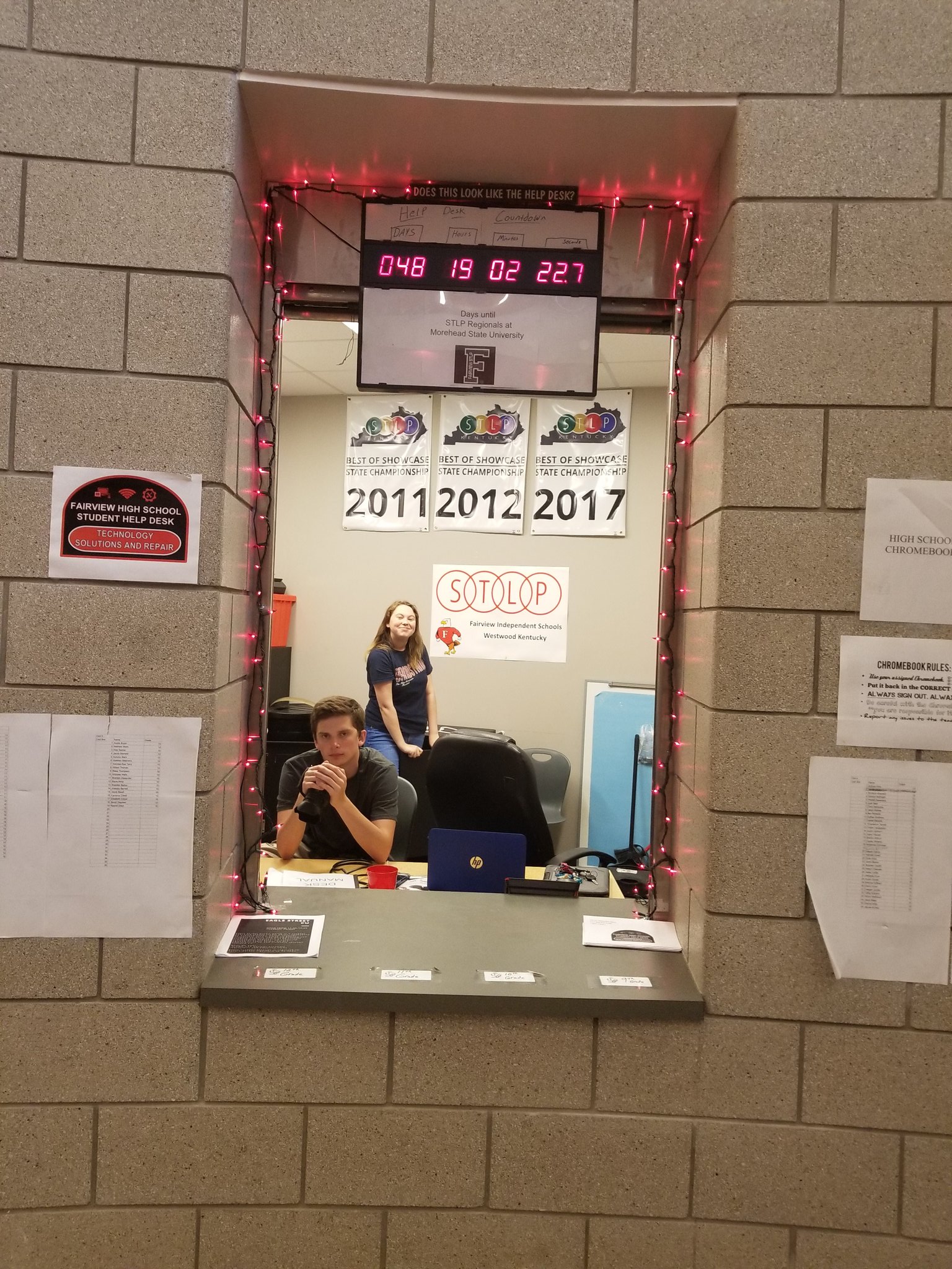 Fairview Ind Stlp On Twitter Countdown Is On At Help Desk For
