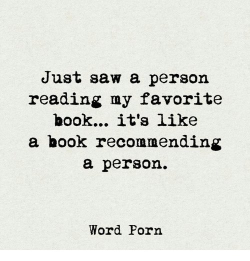 Great minds read alike.

via #WordPorn