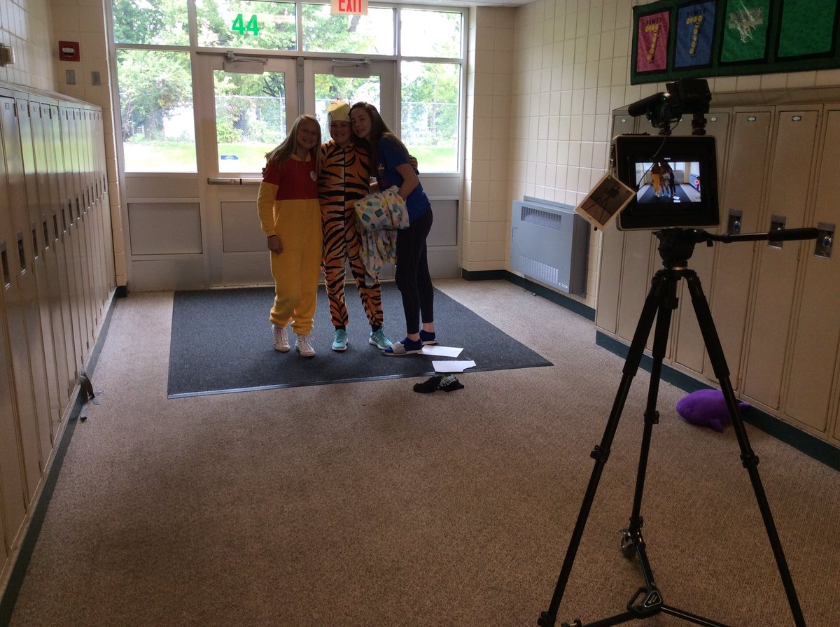 LMS Science 7 students are using some new tech to film their lab safety video. <a href="/LMS0465/">LMS0465</a> #golitch