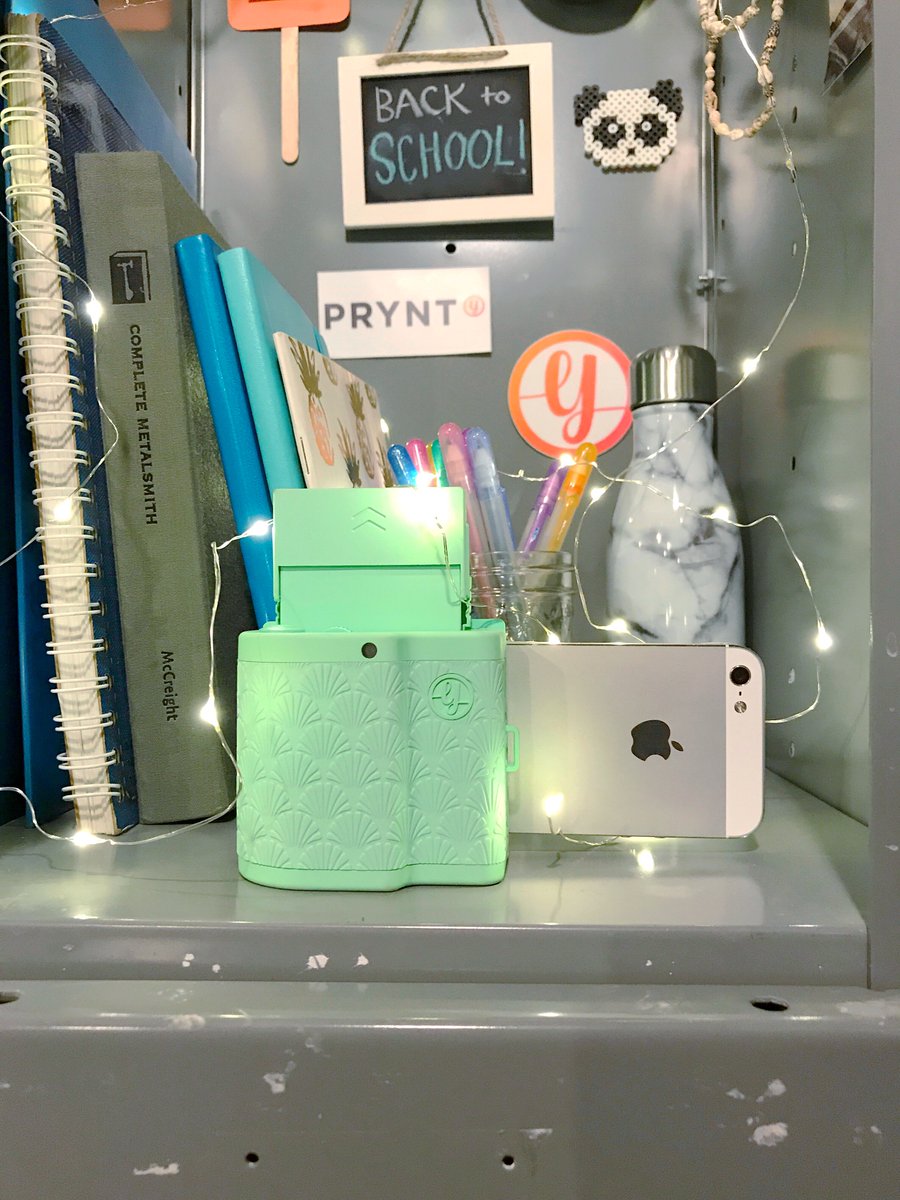 prynt's tweet photo. A Prynt Pocket is small enough to fit right in your locker! 😁 #schoollife #lockerdecor - https://t.co/QTUmTNMios https://t.co/Db0xFhU12P