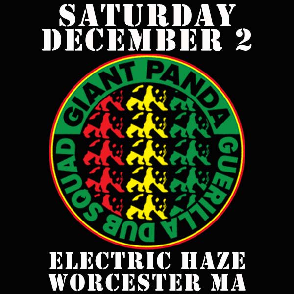 (Rock On! Concerts) (@rockonconcerts) on Twitter photo JUST ANNOUNCED: <a href="/GiantPandaDub/">Giant Panda G.D.S.</a> Sat 12/2 <a href="/ehaze_worcester/">Electric Haze</a> ~ On Sale Now Here: bit.ly/1202GiantPanda… JUST ANNOUNCED: <a href="/GiantPandaDub/">Giant Panda G.D.S.</a> Sat 12/2 <a href="/ehaze_worcester/">Electric Haze</a> ~ On Sale Now Here: bit.ly/1202GiantPanda…