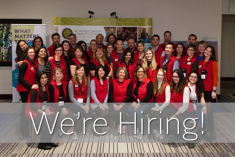 We're hiring! We have an opportunity for a very special person with the <a href="/PatientVoicesBC/">Patient Voices Network</a>  team: ow.ly/ziMO30f9TMU