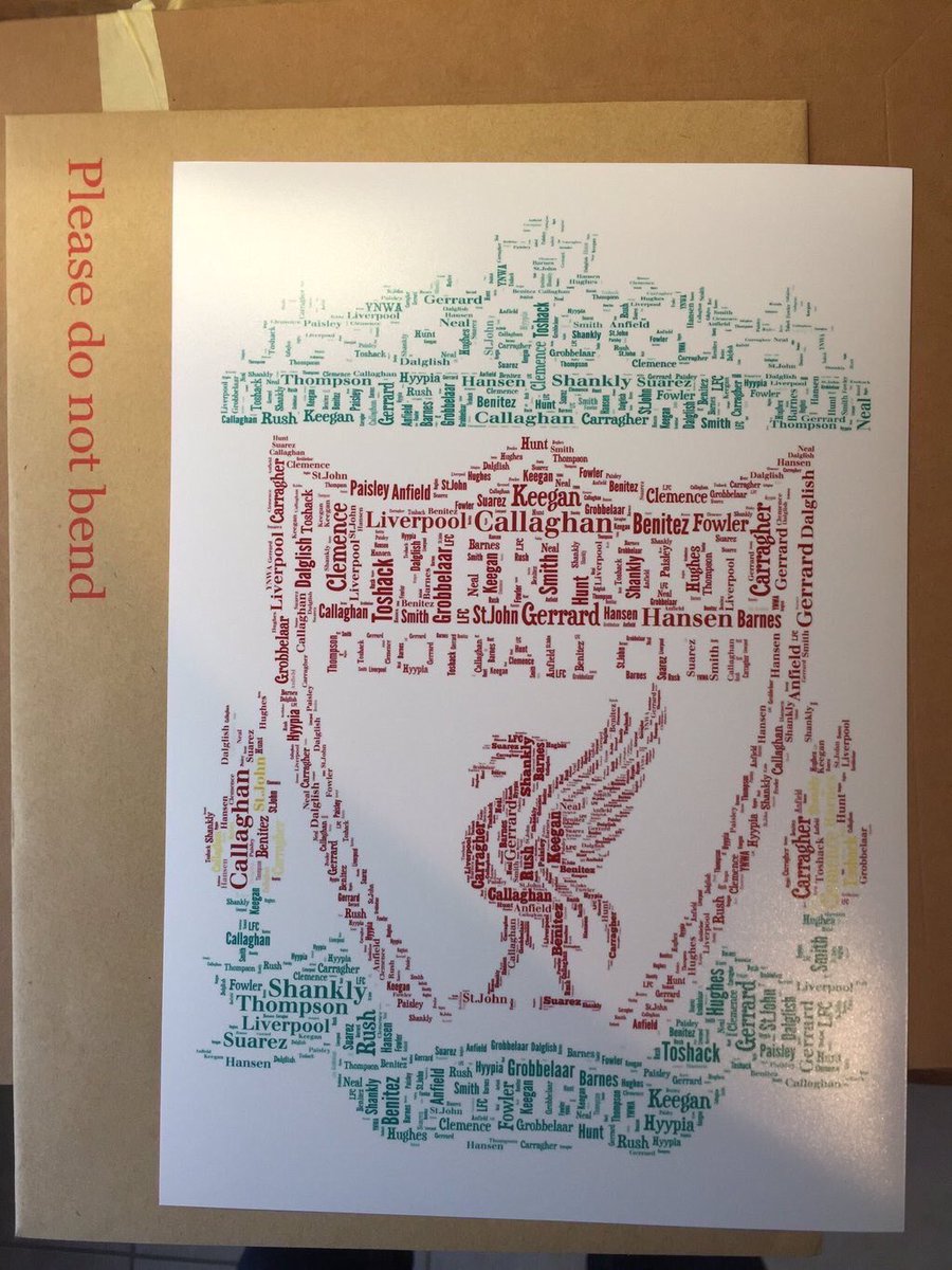AGT79's tweet photo. Know a Liverpool fan?
I'm giving this print to a follower at 11pm
To enter;
- RT
- Follow me
Nice one 👍
#LFCfamily #YNWA #LFC https://t.co/OwbJ4IF5TE